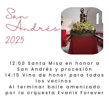 Imagen FESTIVIDAD SAN ANDRÉS